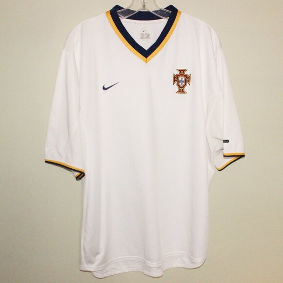rare vintage Nike PORTUGAL 2000-02 away football shirt soccer jersey XL GB 45/47 - Picture 2 of 11